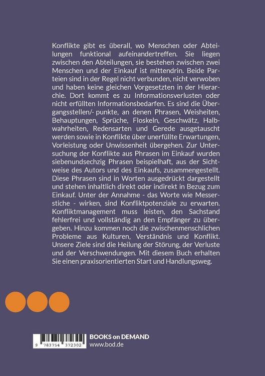 Produktbild: Konflikte aus Phrasen und Weisheiten im Einkauf