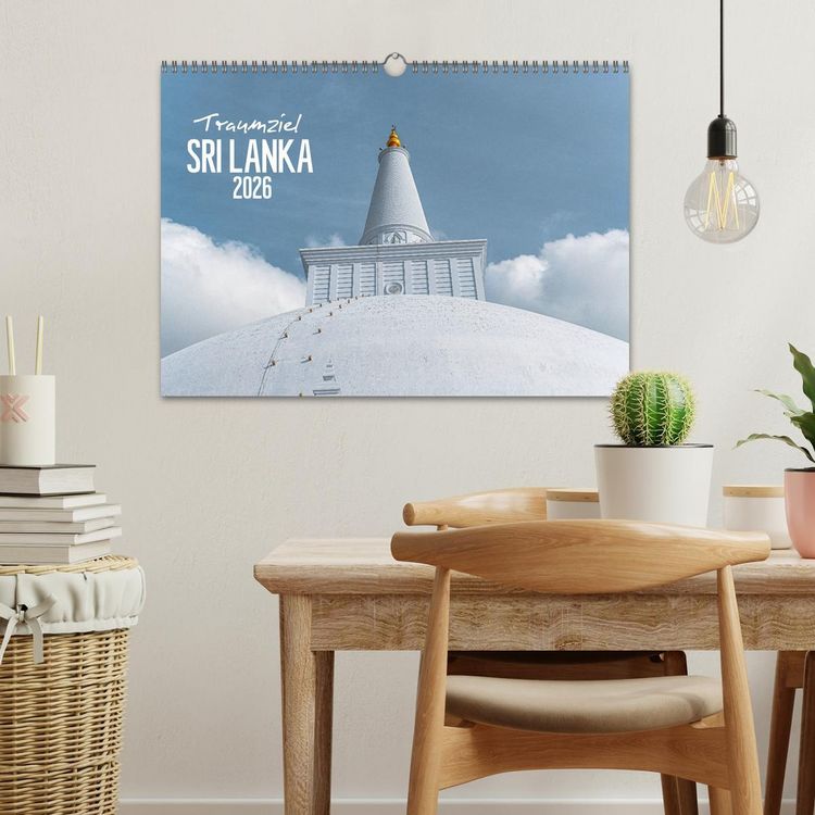 Produktbild: Traumziel Sri Lanka (Wandkalender 2026 DIN A3 quer), CALVENDO Monatskalender