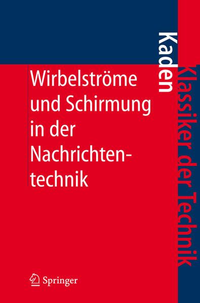 Produktbild: Wirbelstr&ouml;me und Schirmung in der Nachrichtentechnik