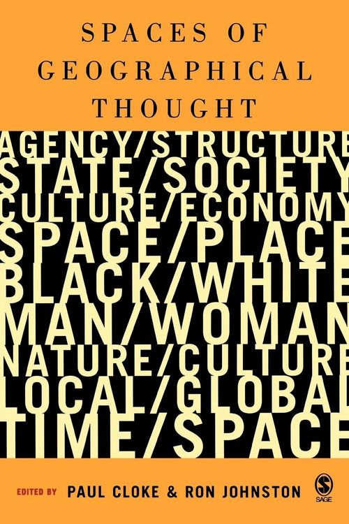 Produktbild: Spaces of Geographical Thought