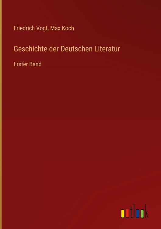 Produktbild: Geschichte der Deutschen Literatur