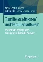 Produktbild: Familientraditionen und Familienkulturen