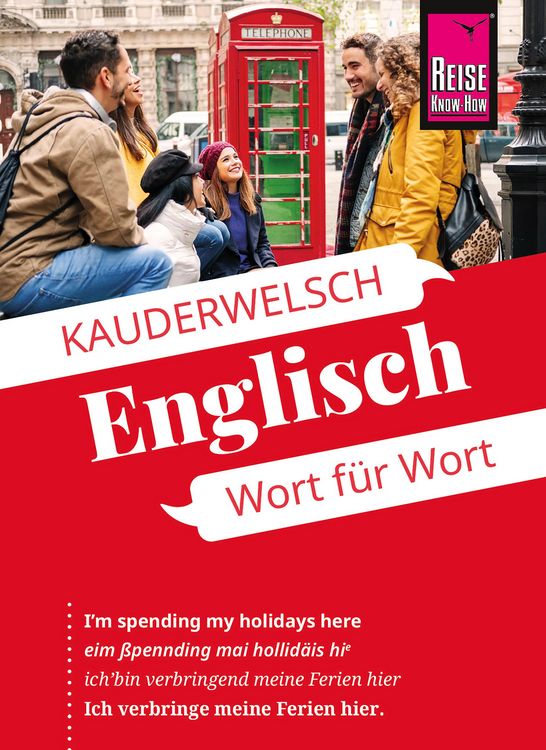 Produktbild: Reise Know-How Sprachf&uuml;hrer Englisch - Wort f&uuml;r Wort