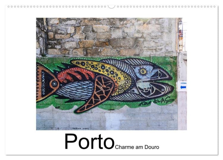 Produktbild: Porto - Charme am Douro (Wandkalender 2026 DIN A2 quer), CALVENDO Monatskalender