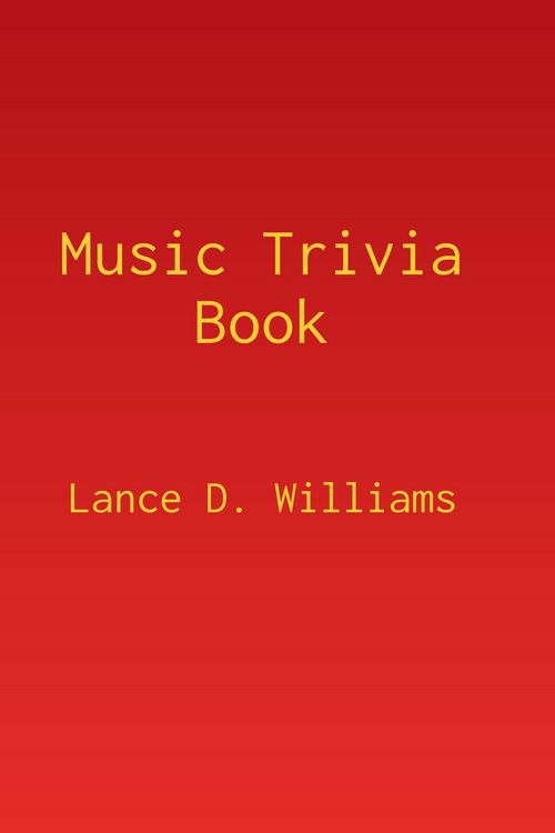 Produktbild: Music Trivia Book