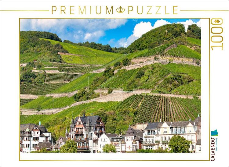 Produktbild: CALVENDO Puzzle Assmannsh&auml;user H&ouml;llenberg im Rheingau | 1000 Teile Lege-Gr&ouml;&szlig;e 64x48cm Foto-Puzzle f&uuml;r gl&uuml;ckliche Stunden