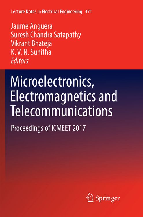 Produktbild: Microelectronics, Electromagnetics and Telecommunications