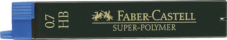 Produktbild: Faber-Castell Bleistiftminen Super Polymer, 0,7 mm HB