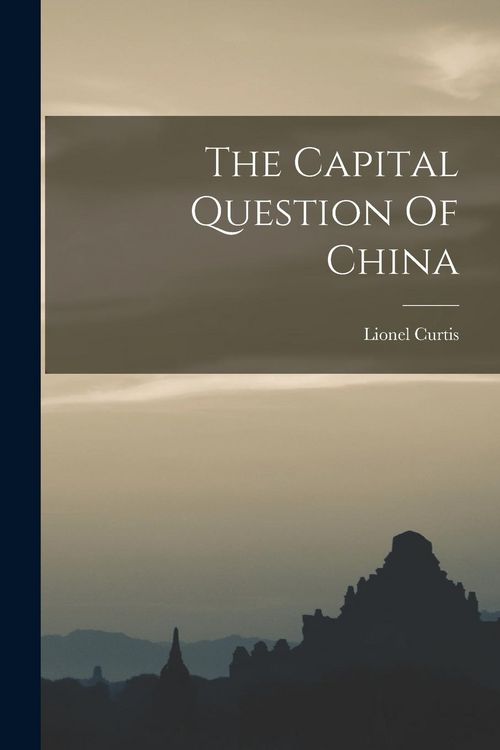 Produktbild: The Capital Question Of China