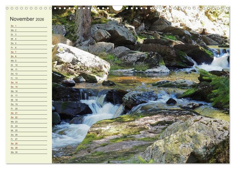 Produktbild: L&auml;ndliche Idylle zwischen Erzgebirge und Muldental (Wandkalender 2026 DIN A3 quer), CALVENDO Monatskalender
