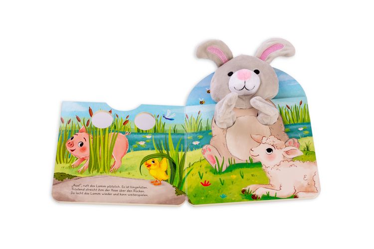 Produktbild: Du bist mein bester Freund, kleiner Hase. Ein Handpuppenbuch