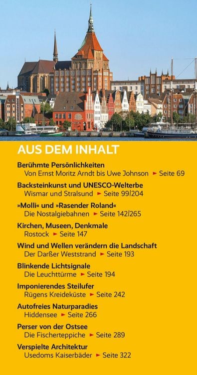 Produktbild: TRESCHER Reisef&uuml;hrer Ostseek&uuml;ste Mecklenburg-Vorpommern