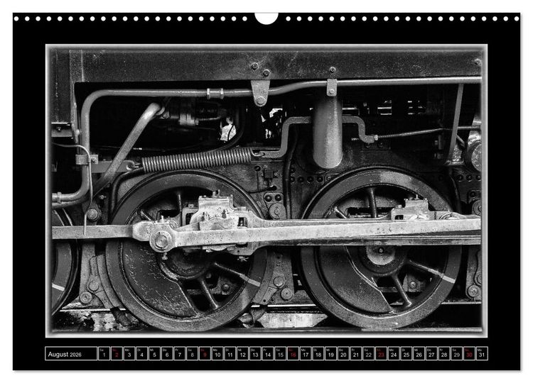 Produktbild: Die Pre&szlig;nitztalbahn (Wandkalender 2026 DIN A3 quer), CALVENDO Monatskalender