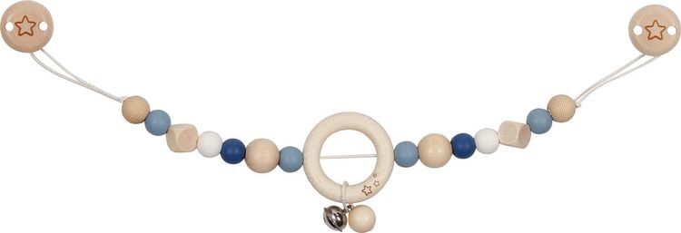 Produktbild: Goki 65250 - Kinderwagenkette Stern blau