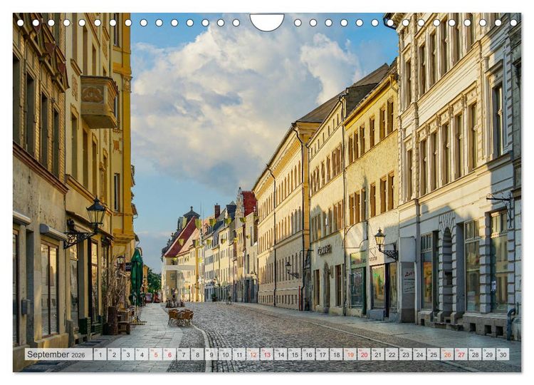 Produktbild: Lutherstadt Wittenberg Impressionen (Wandkalender 2026 DIN A4 quer), CALVENDO Monatskalender
