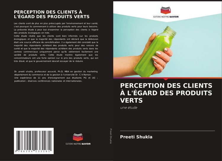 Produktbild: Perception des Clients &Agrave; L'&eacute;gard des Produits Verts