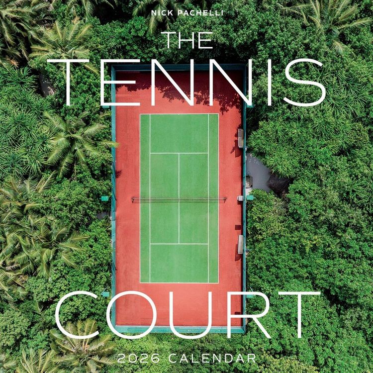 Produktbild: The Tennis Court Wall Calendar 2026