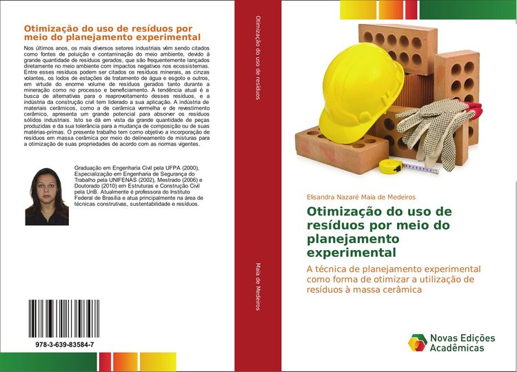 Produktbild: Otimiza&ccedil;&atilde;o do uso de res&iacute;duos por meio do planejamento experimental