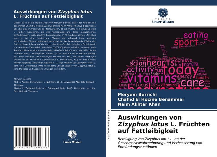 Produktbild: Auswirkungen von Zizyphus lotus L. Fr&uuml;chten auf Fettleibigkeit