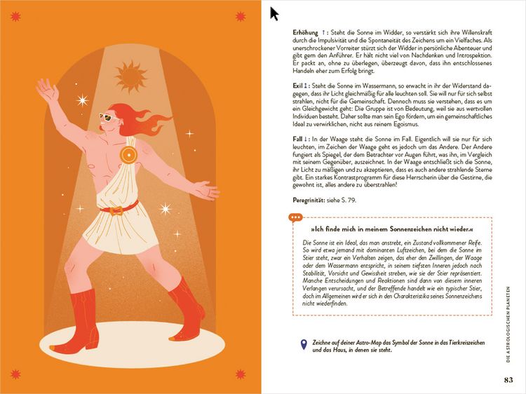 Produktbild: Astrologie f&uuml;r jeden Tag. Kreative Sinnsuche mit deinem Geburtshoroskop