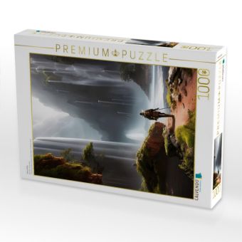 Produktbild: CALVENDO Puzzle Wasserf&auml;lle | 1000 Teile Lege-Gr&ouml;&szlig;e 64x48cm Foto-Puzzle f&uuml;r gl&uuml;ckliche Stunden