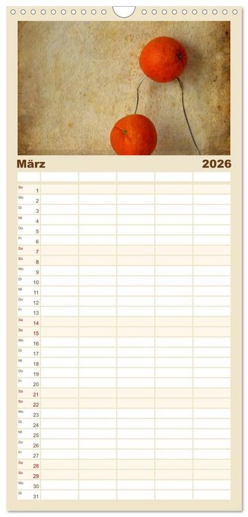 Produktbild: Familienplaner 2026 - Der K&uuml;chenkalender mit 5 Spalten (Wandkalender, 21 x 45 cm) CALVENDO