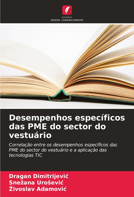 Produktbild: Desempenhos espec&iacute;ficos das PME do sector do vestu&aacute;rio
