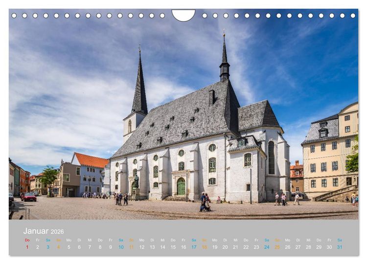 Produktbild: Weimar - das kulturelle Erbe (Wandkalender 2026 DIN A4 quer), CALVENDO Monatskalender