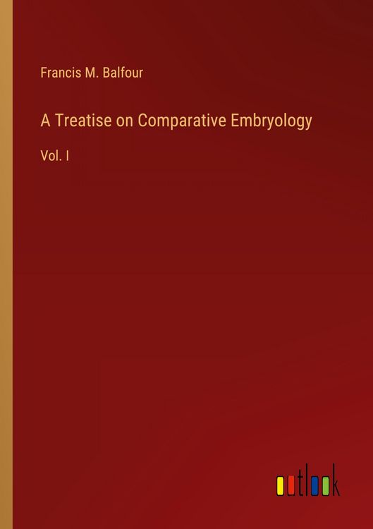 Produktbild: A Treatise on Comparative Embryology