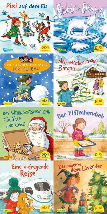 Produktbild: Pixi-Weihnachts-8er-Set 40: Pixi unterm Weihnachtsbaum (8x1 Exemplar)