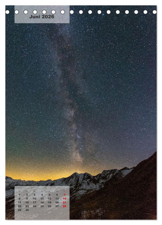 Produktbild: Alpine Jahreszeiten: Ein Jahr in den Bergen (Tischkalender 2026 DIN A5 hoch), CALVENDO Monatskalender
