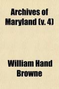 Produktbild: Archives of Maryland (Volume 4)