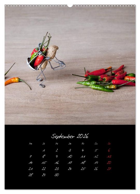 Produktbild: Simple Things 2026 (Wandkalender 2026 DIN A2 hoch), CALVENDO Monatskalender