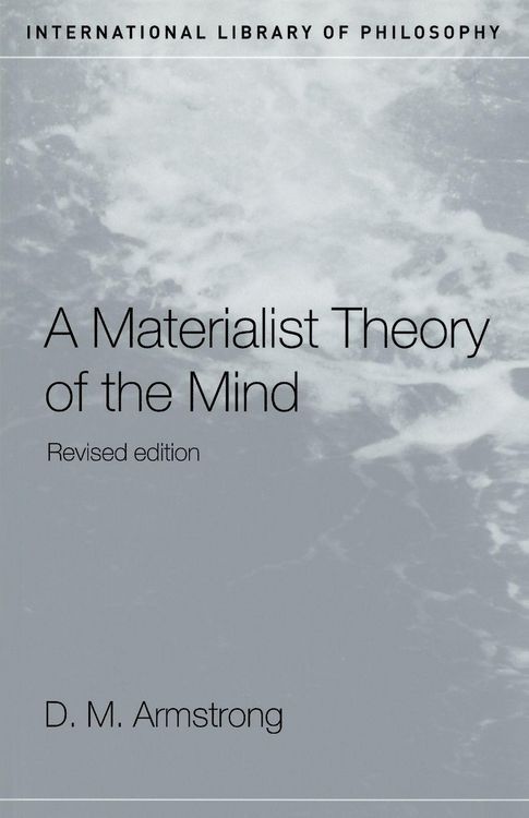Produktbild: A Materialist Theory of the Mind