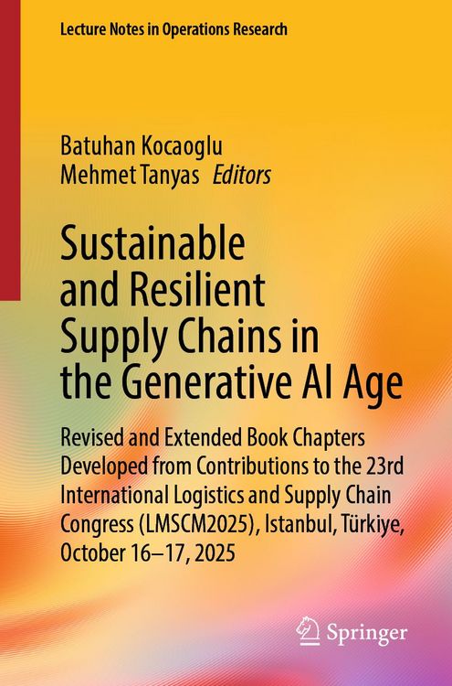 Produktbild: Sustainable and Resilient Supply Chains in the Generative AI Age