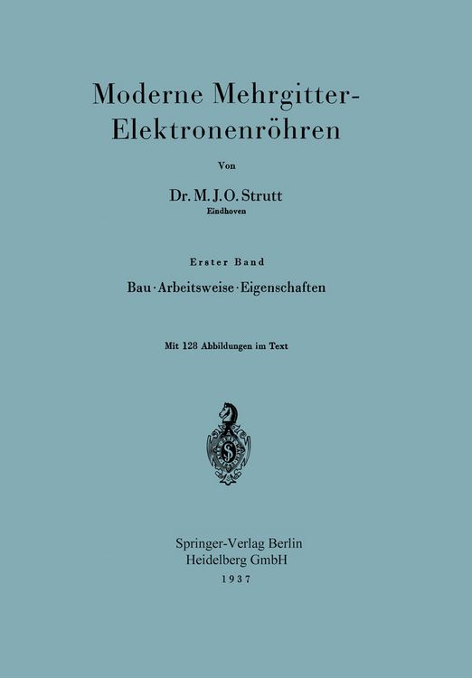Produktbild: Moderne Mehrgitter-Elektronenr&ouml;hren