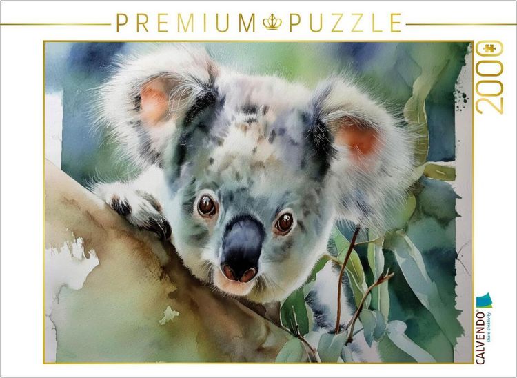 Produktbild: CALVENDO Puzzle Stolzer Koala | 2000 Teile Lege-Gr&ouml;&szlig;e 90x67cm Foto-Puzzle f&uuml;r gl&uuml;ckliche Stunden