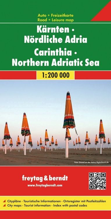 Produktbild: K&auml;rnten - N&ouml;rdliche Adria 1 : 200 000