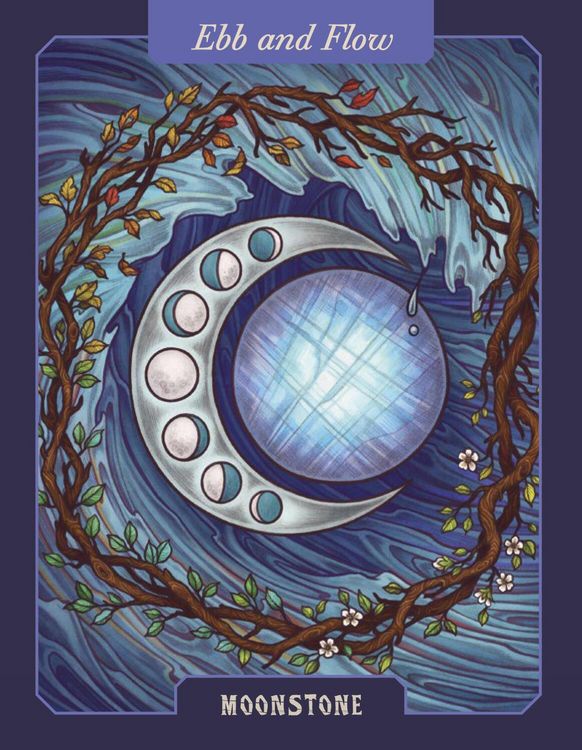 Produktbild: Illustrated Crystallary Oracle Cards