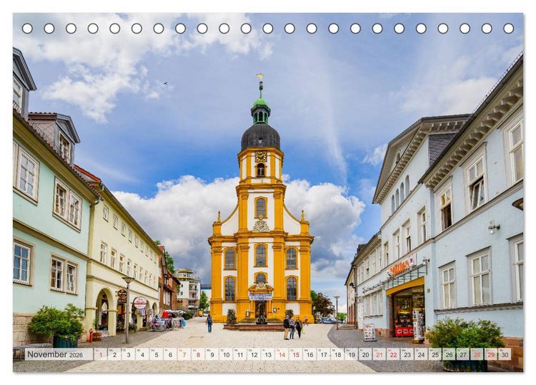 Produktbild: Th&uuml;ringen Impressionen (Tischkalender 2026 DIN A5 quer), CALVENDO Monatskalender