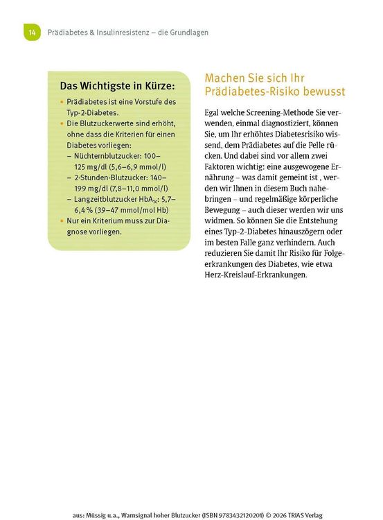 Produktbild: Warnsignal hoher Blutzucker