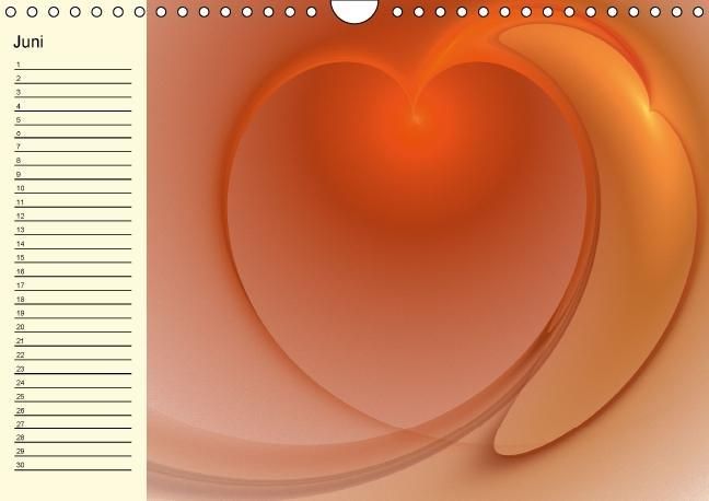 Produktbild: Fraktale Kunst 2/Geburtstagskalender (Wandkalender immerw&auml;hrend DIN A4 quer)