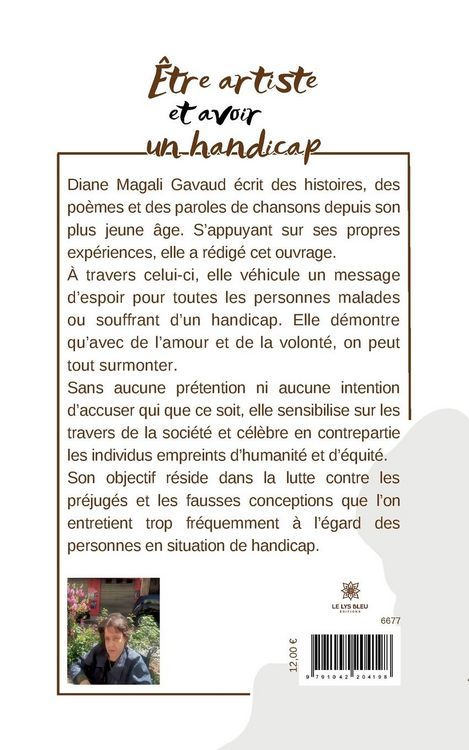 Produktbild: Gavaud, D: &Ecirc;tre artiste et avoir un handicap