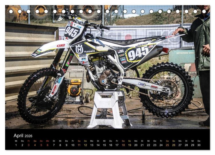 Produktbild: MX Racing 2026 (Tischkalender 2026 DIN A5 quer), CALVENDO Monatskalender