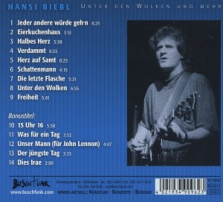 Produktbild: Unter den Wolken und Mehr