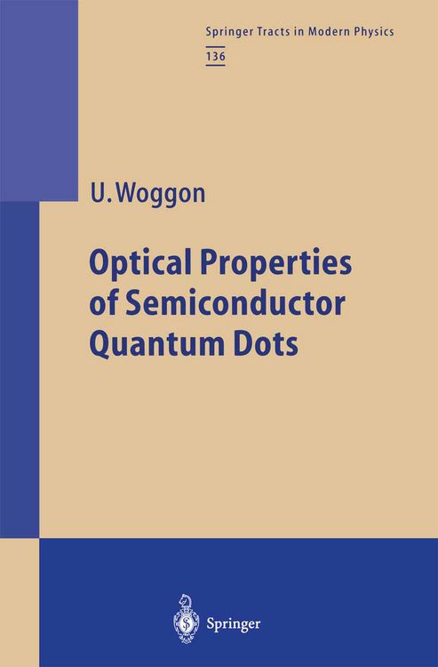 Produktbild: Optical Properties of Semiconductor Quantum Dots