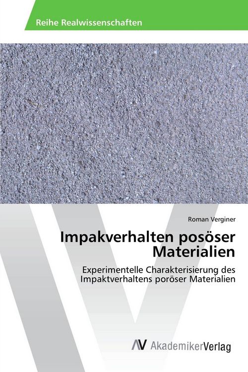 Produktbild: Impakverhalten pos&ouml;ser Materialien