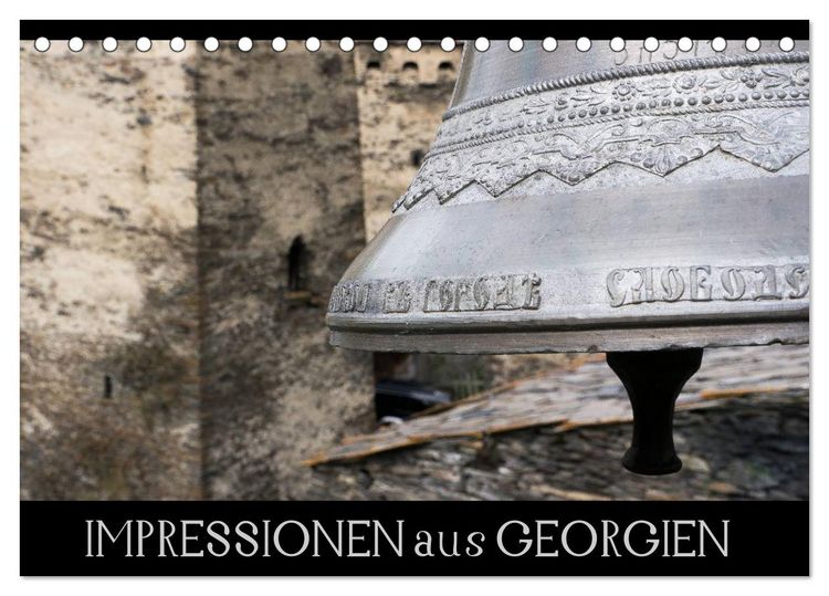 Produktbild: Impressionen aus Georgien (Tischkalender 2026 DIN A5 quer), CALVENDO Monatskalender