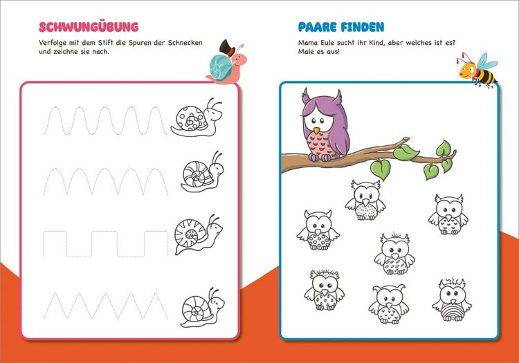 Produktbild: Malen und R&auml;tseln f&uuml;r Kindergartenkinder. Tiere