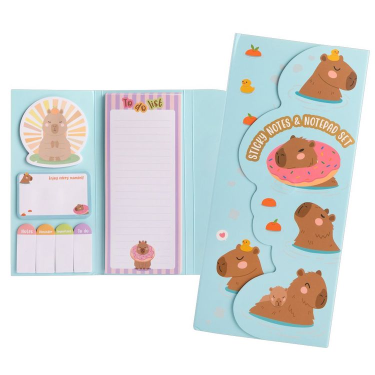 Produktbild: Idena Notizzettel-Set Capybara 7-teilig